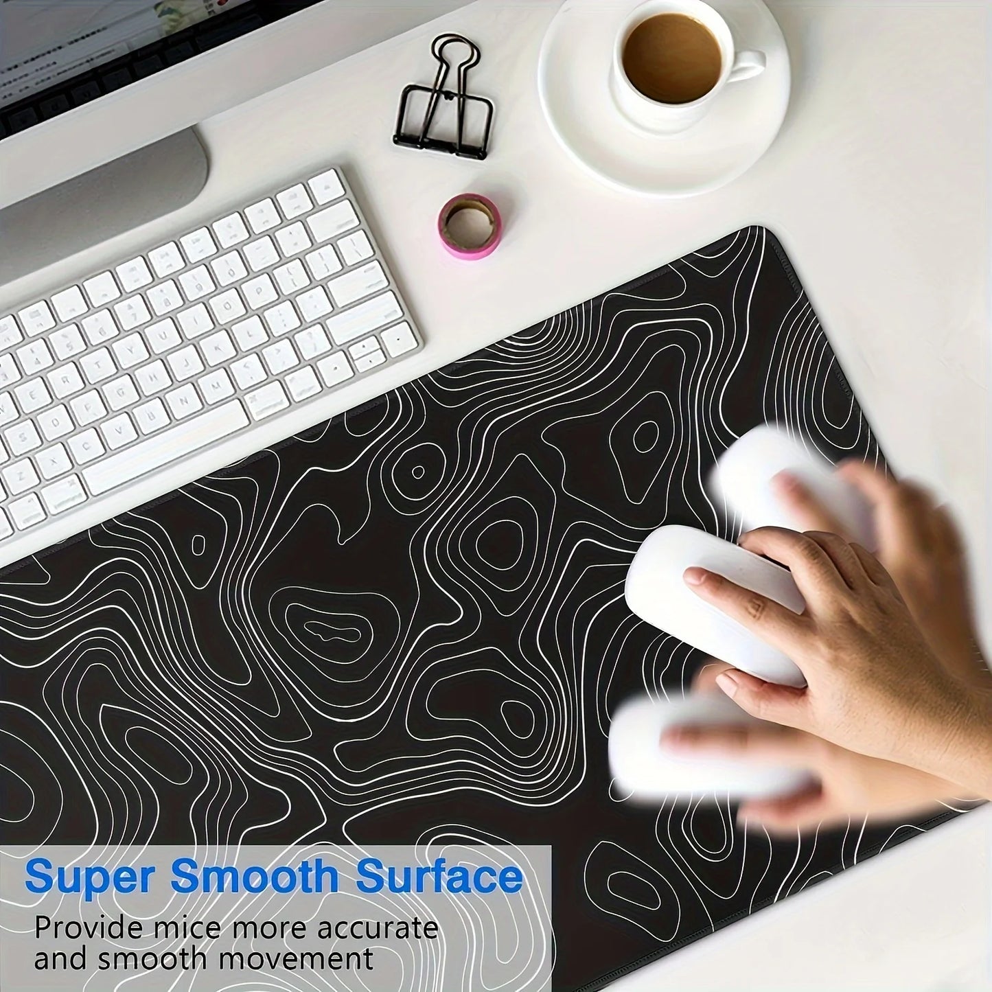 Mousepad Gamer Dark Lines XL